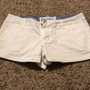 White shorts